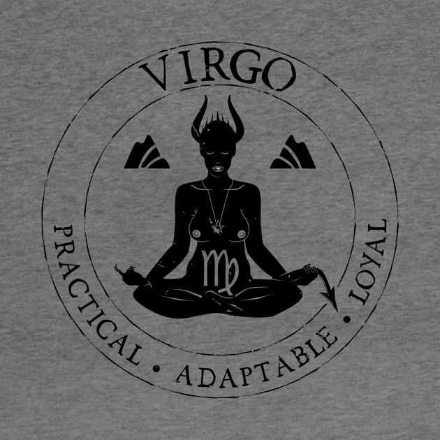 Virgo Zodiac Birthday Star Sign Zodiac Gift by atomguy